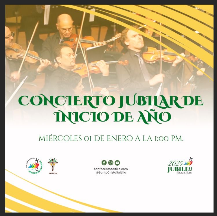 CONCIERTO JUBILAR DE INICIO DE AÑO